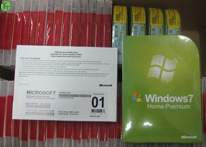 कंप्यूटर के लिए मूल 32 बिट x 64 बिट माइक्रोसॉफ्ट विंडोज 7 प्रो रिटेल बॉक्स