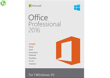 Geniune Microsoft Office 2016 Professional Retail Version COA Sticker