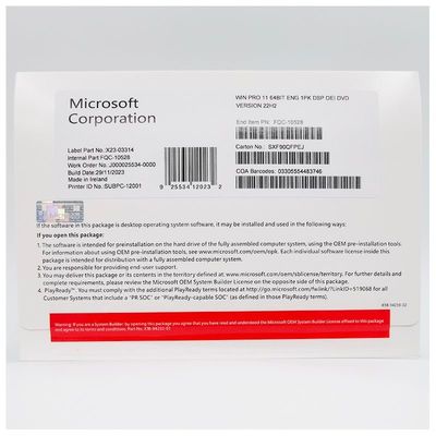 Original Win 11 Pro OEM 64 Bit DVD