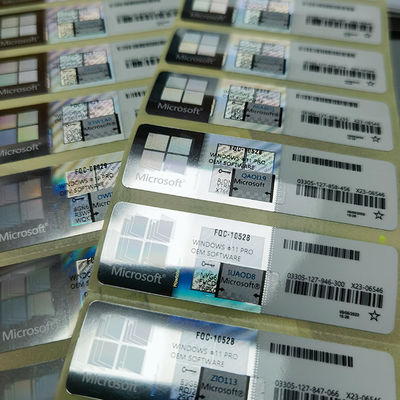 Microsoft Windows 11 Pro / Home COA License Sticker Product Key For Windows Computer