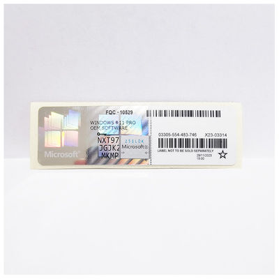 Microsoft Windows 11 Pro / Home COA License Sticker Product Key For Windows Computer