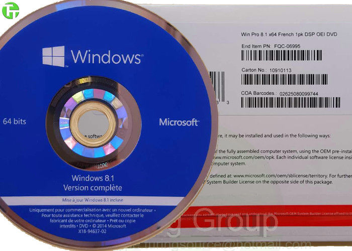 Online Activation Windows OEM Software , Windows 8.1 Professional Version
