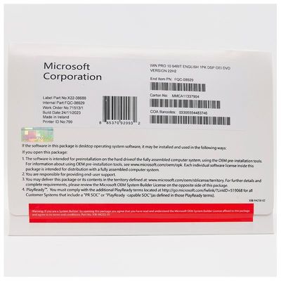 Win 10 प्रो OEM आपके विश्वसनीय साथी के लिए एक उच्च प्रदर्शन पीसी