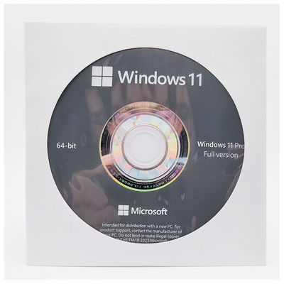 Microsoft Windows 11 Pro OEM DVD अंग्रेजी वैध सिस्टम बिल्डर लाइसेंस एक पीसी के लिए