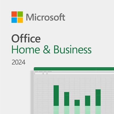 Microsoft Office 2024 होम एंड बिजनेस BIND कुंजी लाइफटाइम लाइसेंस 1 PC/Mac के लिए
