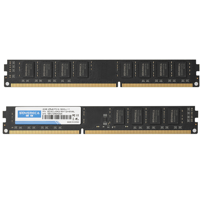 रैम DDR3 4GB 1600MHz UDIMM 1.5V पावर सप्लाई JEDEC स्टैंड डिजाइन गैर-ईसीसी