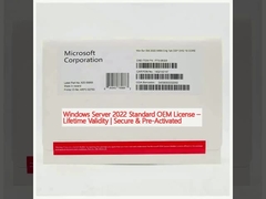 विंडोज सर्वर 2022 मानक ओईएम लाइसेंस जीवन भर वैधता सुरक्षित और पूर्व सक्रिय
