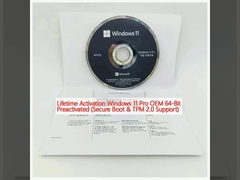 आजीवन सक्रियण विंडोज 11 प्रो ओईएम 64-बिट पूर्व सक्रिय (सुरक्षित बूट और टीपीएम 2.0 समर्थन)