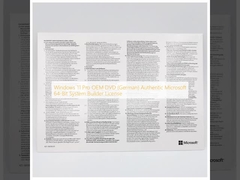 विंडोज 11 प्रो ओईएम डीवीडी (जर्मन) प्रामाणिक माइक्रोसॉफ्ट 64-बिट सिस्टम बिल्डर लाइसेंस