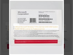 आधिकारिक माइक्रोसॉफ्ट विंडोज 11 प्रो जर्मन डीवीडी ओईएम सिस्टम बिल्डर पेशेवर उपयोग के लिए 64-बिट लाइसेंस